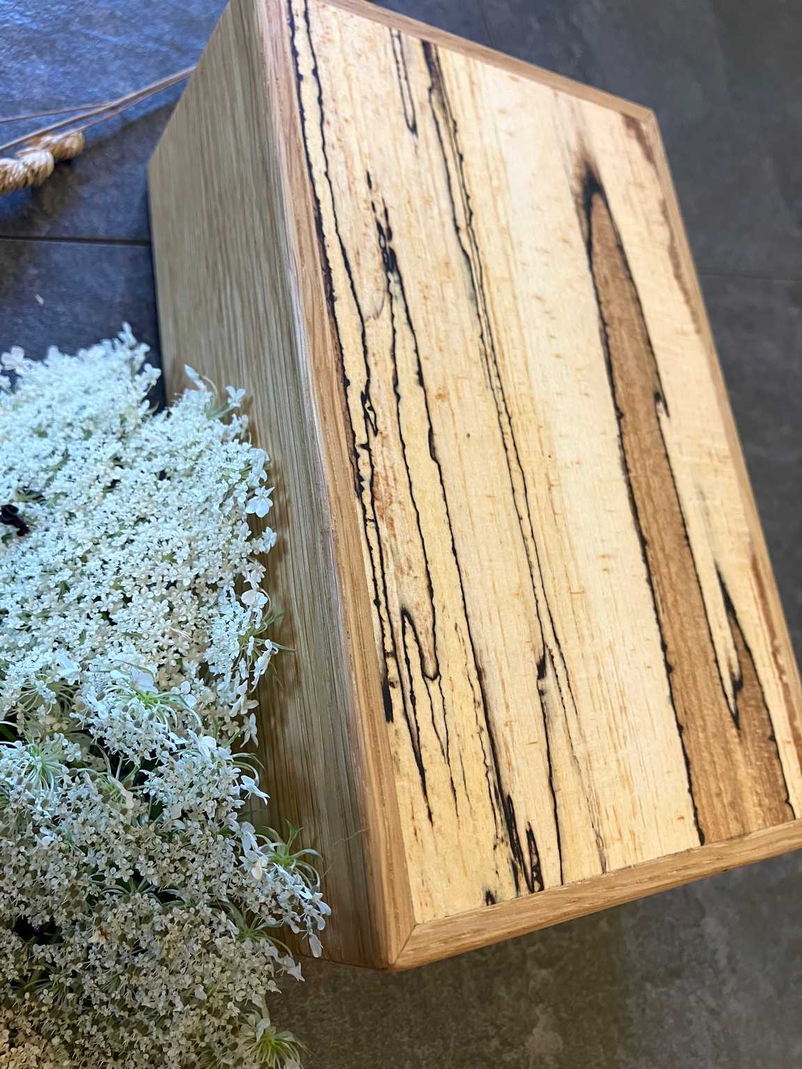 Boite hêtre échauffé