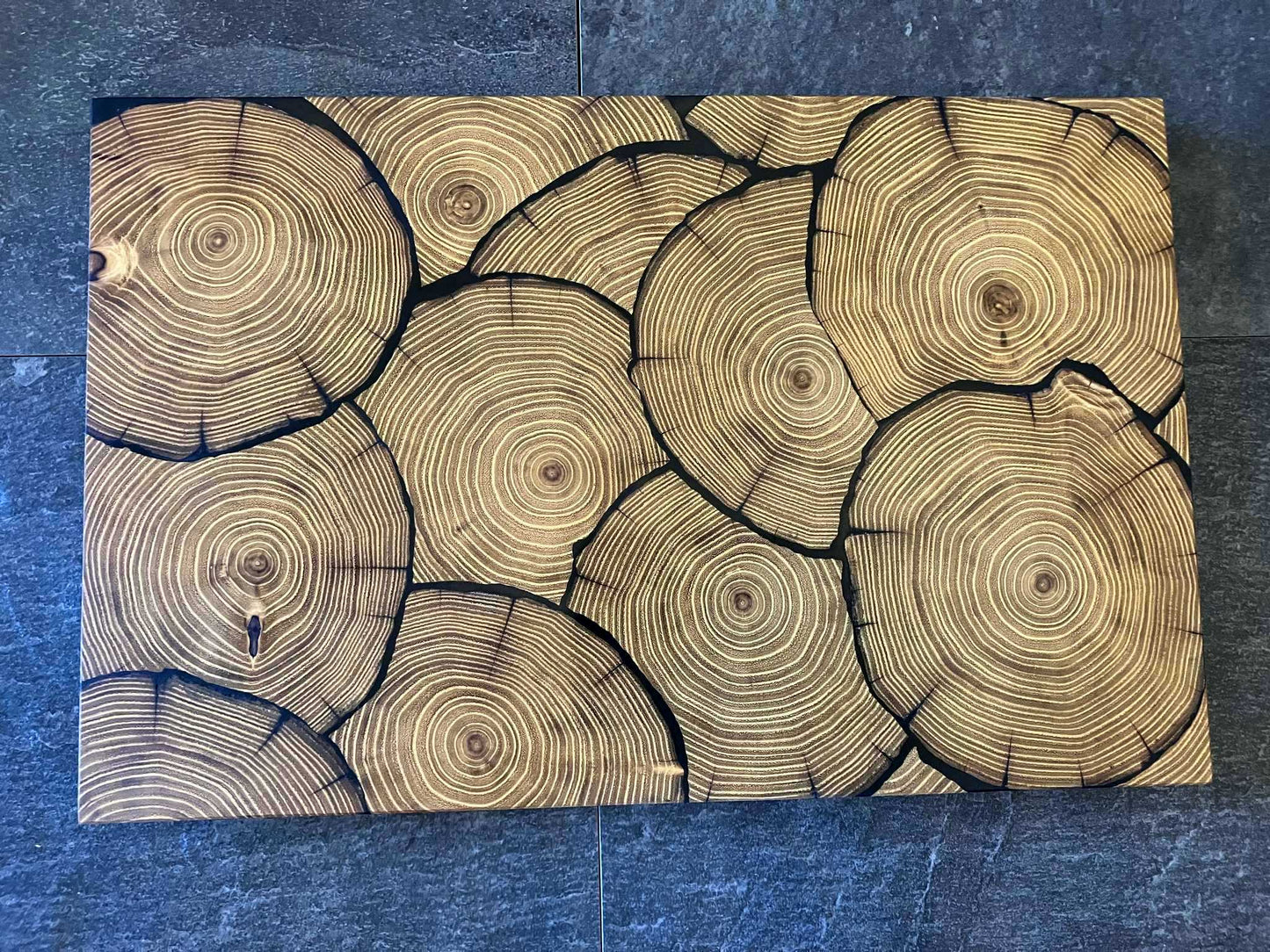 Planche bois de bout "La nature"