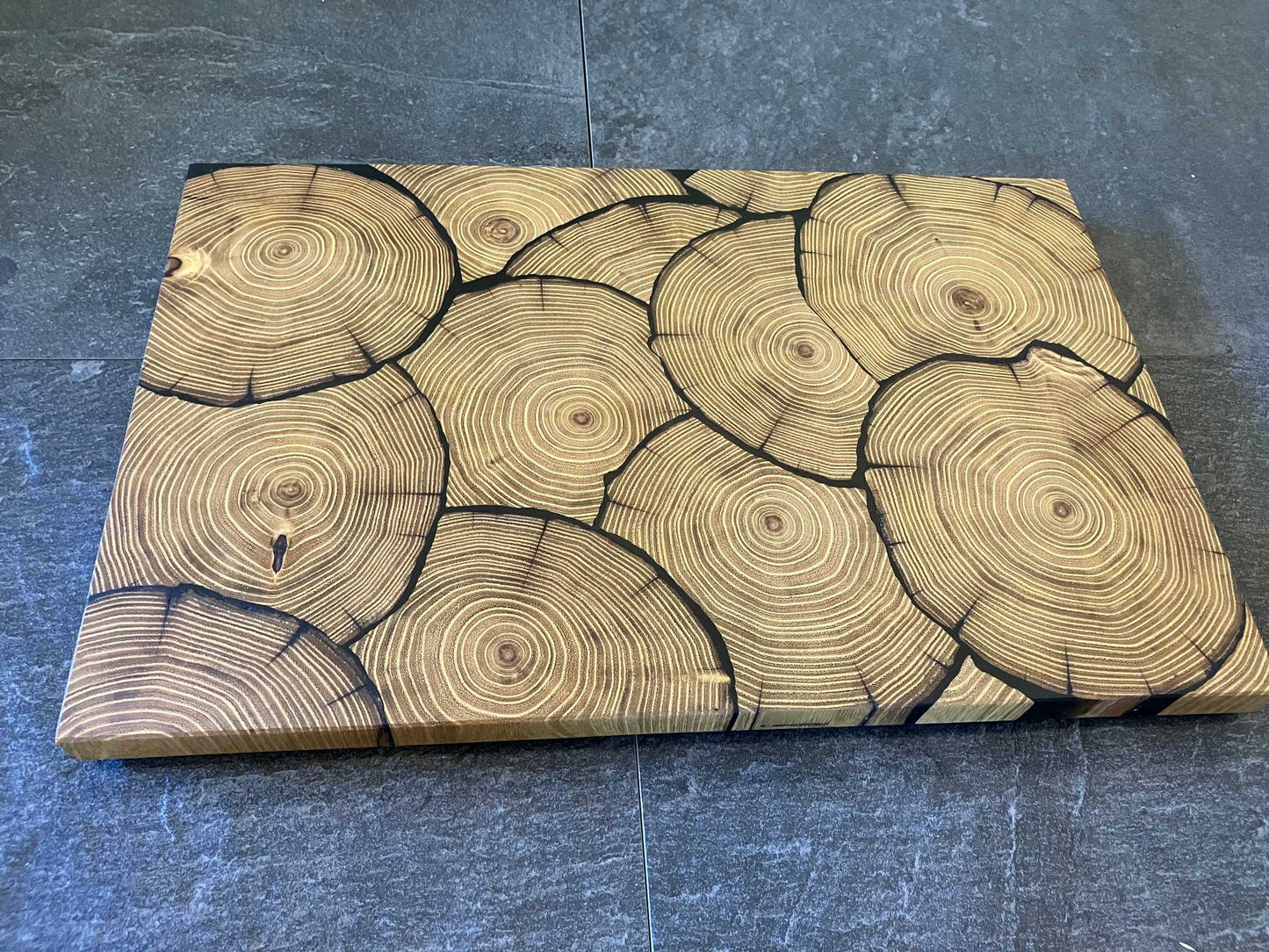 Planche bois de bout "La nature"