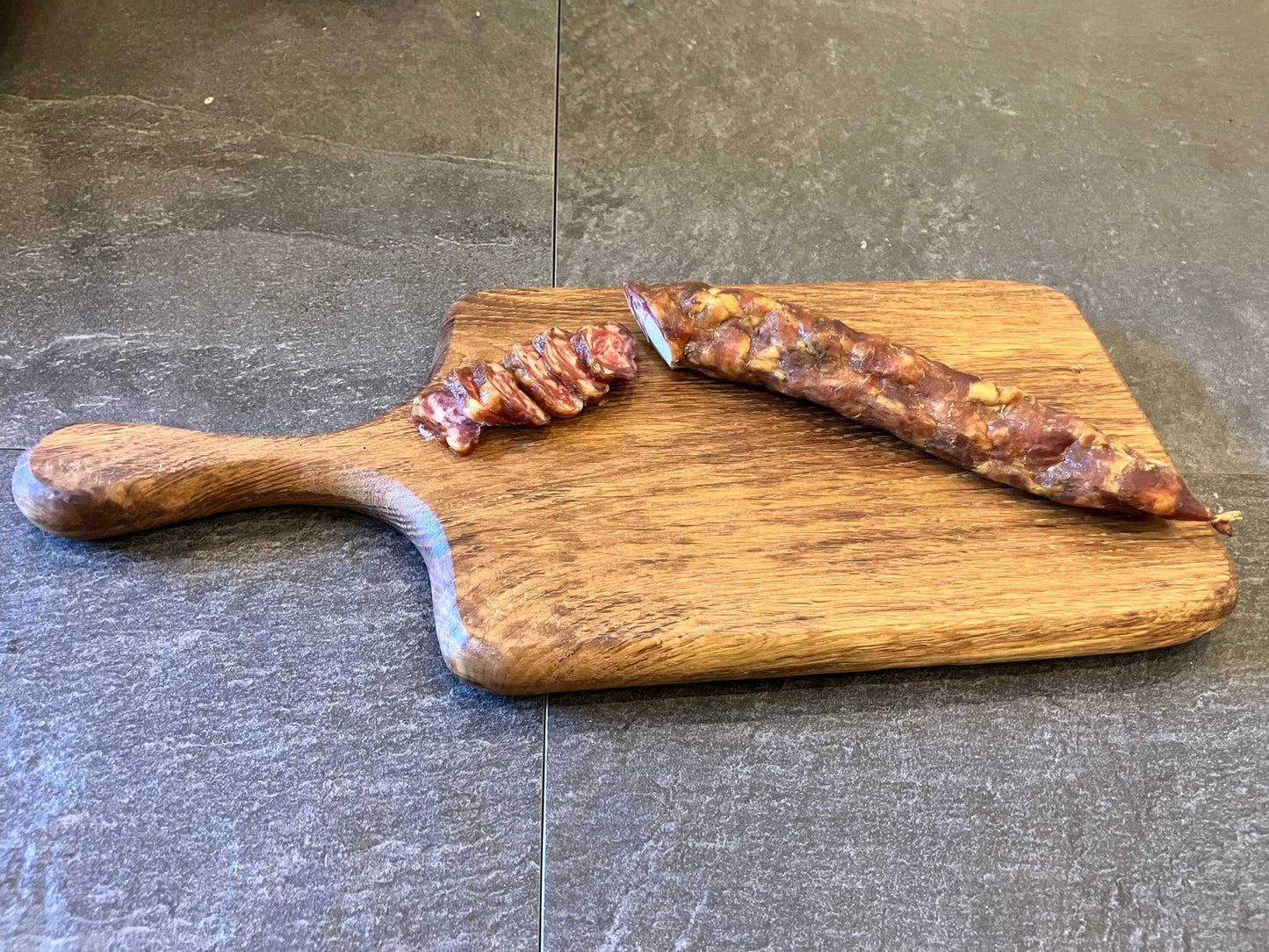 Planche à découper "rustique" chêne