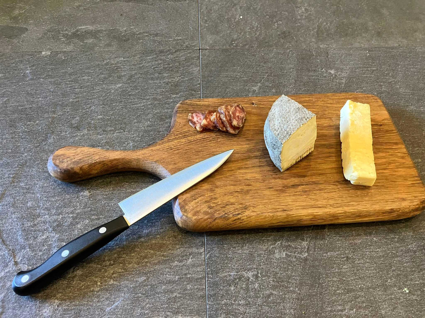 Planche à découper "rustique" chêne