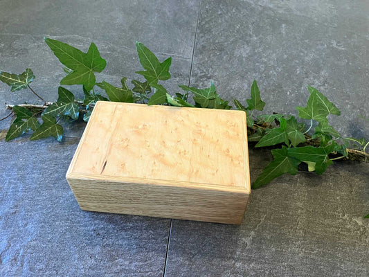 Boite érable moucheté