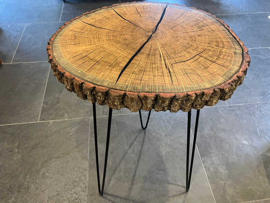 Table rondin Chêne
