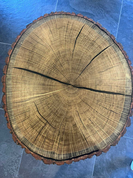 Table rondin Chêne